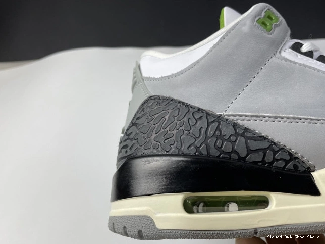 Kick Theory 136064-006 Jordan Chlorophyll Air Retro 3 0716